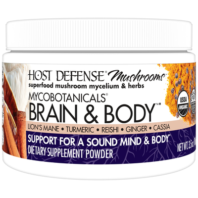 MycoBotanicals® Brain & Body™ Powder (Host Defense)