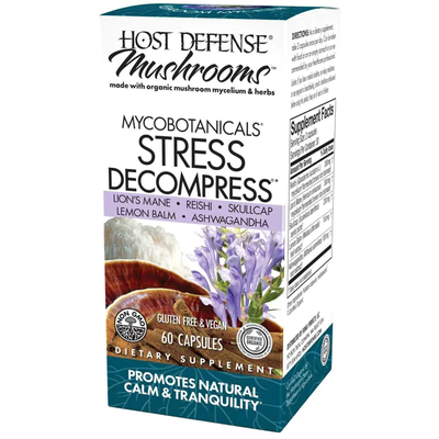 MycoBotanicals® Stress Decompress®* Capsules (Host Defense)