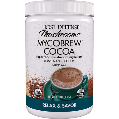 MycoBrew® Cocoa - bulk powder canister (Host Defense)