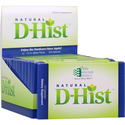 Natural D-Hist Blister Packs CA Only (Ortho Molecular Products)