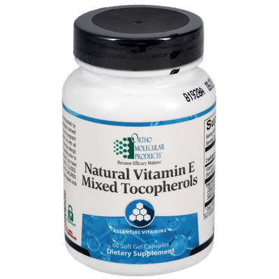 Natural Vitamin E Mixed Tocopherols (Ortho Molecular Products)