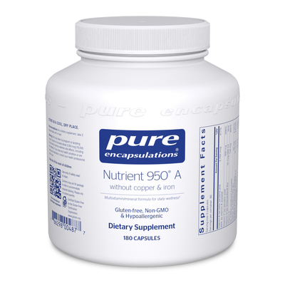 Nutrient 950® A without copper & iron (Pure Encapsulations)