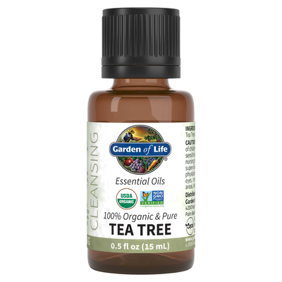 Organic Essential Oil - Tea Tree (Garden of Life)