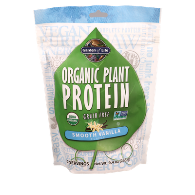 Organic Plant Protein Vanilla Powder (Garden of Life)