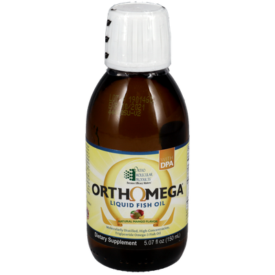 Orthomega® Liquid Fish Oil- Mango (Ortho Molecular Products)