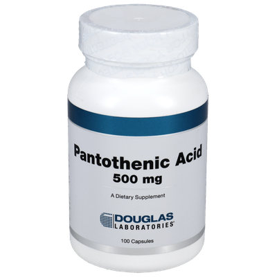 Pantothenic Acid 500mg (Douglas Labs)