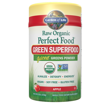 Perfect Food Raw-Real Raw Organic Apple Powder (Garden of Life)