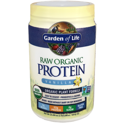 RAW Organic Protein - Real Raw Vanilla (Garden of Life)