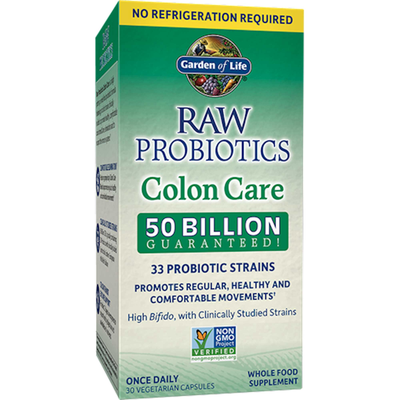 Raw Probiotics Colon Care Shelf-Stable (Garden of Life)