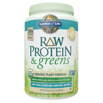 Raw Protein and Greens Light Sweet Powder (Garden of Life)