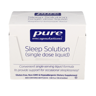 Sleep Solution bottles (Pure Encapsulations)