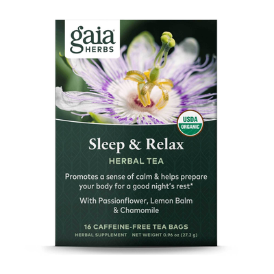 Sleep and Relax Herbal Tea (Gaia Herbs)