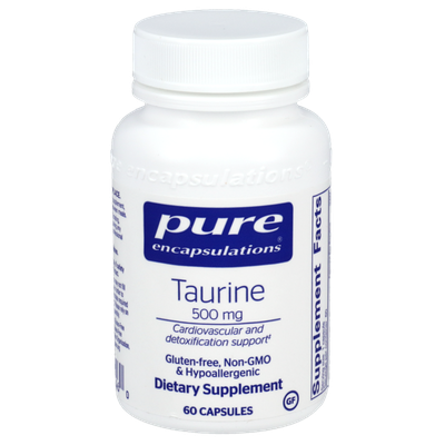 Taurine 500mg (Pure Encapsulations)