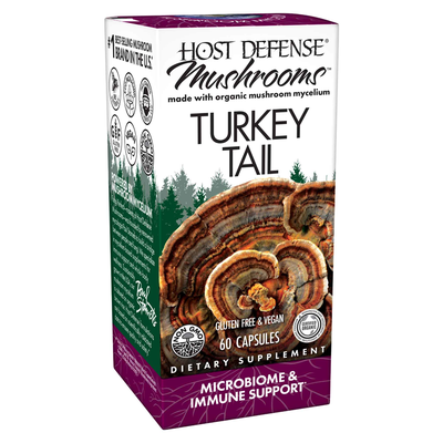 Turkey Tail Capsules (Host Defense)