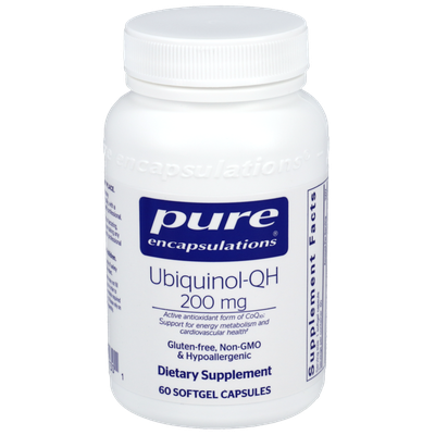 Ubiquinol-QH 200mg (Pure Encapsulations)