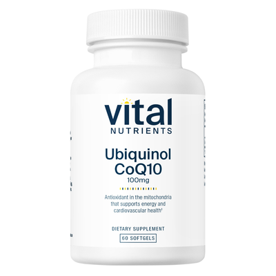 Ubiquinol CoQ10 100mg (Vital Nutrients)