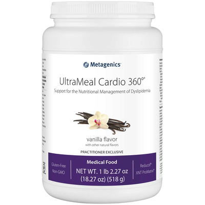 UltraMeal Cardio 360°® Pea & Rice Protein, Vanilla (Metagenics)