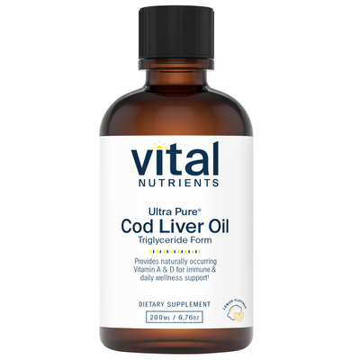 Ultra Pure® Cod Liver Oil (Vital Nutrients)