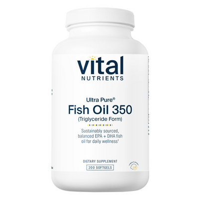 Ultra Pure® Fish Oil 350 Triglyceride Form (Vital Nutrients)