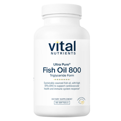 Ultra Pure® Fish Oil 800 TG (Vital Nutrients)