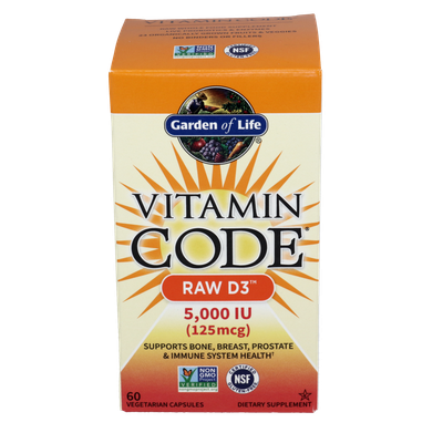 Vitamin Code RAW D3 5000 (Garden of Life)