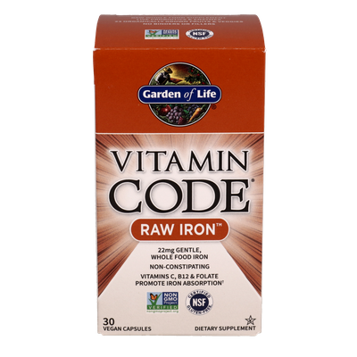 Vitamin Code RAW Iron (Garden of Life)