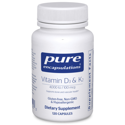 Vitamin D3 & K2 (Pure Encapsulations)