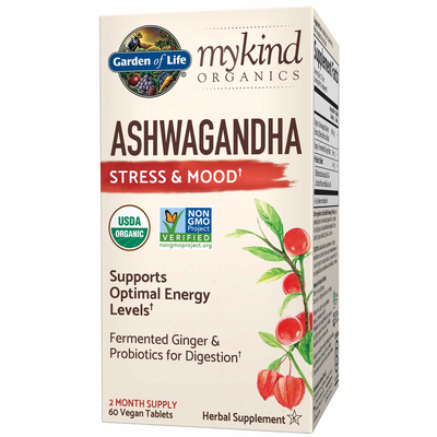 mykind Organics Ashwagandha Stress & Mood (Garden of Life)